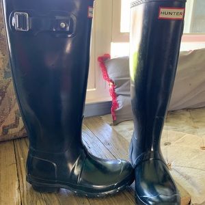 Hunter rain boots